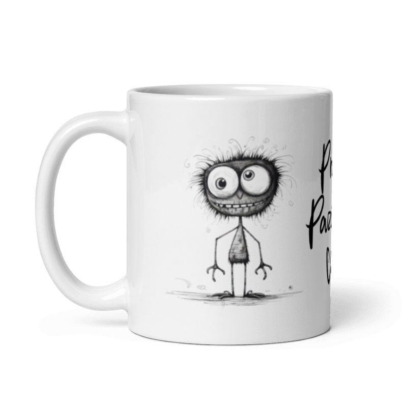 Tazza bianca "Pronti pazienza via!"