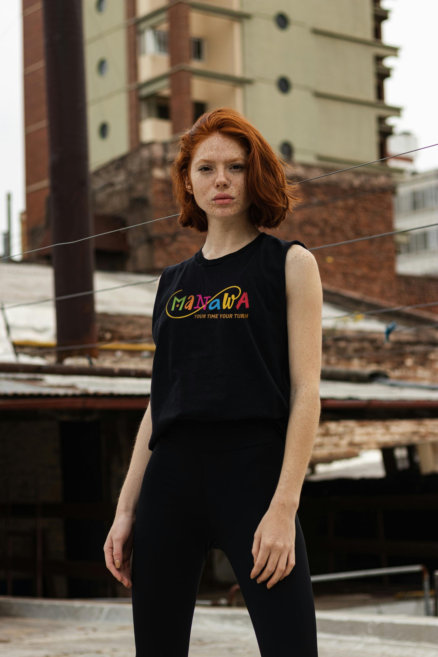 MANAWA your time your turn - T-shirt nera The Original 1ª edizione